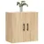 Produktbild 3 för Väggskåp sonoma-ek 60x31x60 cm konstruerat trä