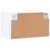 Produktbild 8 för Väggskåp vit 60x36,5x35 cm konstruerat trä