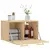 Produktbild 4 för Väggskåp sonoma-ek 60x36,5x35 cm konstruerat trä