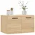 Produktbild 3 för Väggskåp sonoma-ek 60x36,5x35 cm konstruerat trä