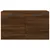 Produktbild 5 för Väggskåp brun ek 60x36,5x35 cm konstruerat trä