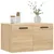 Produktbild 3 för Väggskåp sonoma-ek 60x36,5x35 cm konstruerat trä