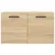 Produktbild 5 för Väggskåp sonoma-ek 60x36,5x35 cm konstruerat trä
