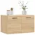 Produktbild 3 för Väggskåp sonoma-ek 60x36,5x35 cm konstruerat trä