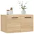 Produktbild 3 för Väggskåp sonoma-ek 60x36,5x35 cm konstruerat trä