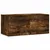 Produktbild 2 för Väggskåp rökfärgad ek 80x36,5x35 cm konstruerat trä
