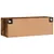 Produktbild 8 för Väggskåp rökfärgad ek 100x36,5x35 cm konstruerat trä