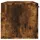 Väggskåp rökfärgad ek 100x36,5x35 cm konstruerat trä
