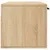 Produktbild 7 för Väggskåp sonoma-ek 100x36,5x35 cm konstruerat trä
