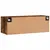 Produktbild 8 för Väggskåp rökfärgad ek 100x36,5x35 cm konstruerat trä