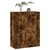 Produktbild 4 för Väggskåp rökfärgad ek 69,5x34x90 cm konstruerat trä