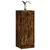 Produktbild 4 för Väggskåp rökfärgat ek 34,5x34x90 cm konstruerat trä