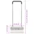 Produktbild 7 för Snöskyffel med utdragbart handtag silver 61 cm stålblad