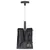 Produktbild 2 för Snöspade set 3-i-1 svart aluminium