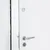 Produktbild 7 för Ytterdörr vit 100x200 cm aluminium