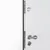 Produktbild 7 för Ytterdörr vit 100x200 cm aluminium