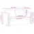 Produktbild 11 för Golvbäddsoffa 2-i-1 svart 122x204x55 cm sammet