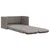 Produktbild 2 för Golvbäddsoffa 2-i-1 taupe 112x174x55 cm tyg