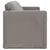 Produktbild 6 för Golvbäddsoffa 2-i-1 taupe 112x174x55 cm tyg