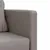 Produktbild 9 för Golvbäddsoffa 2-i-1 taupe 112x174x55 cm tyg