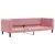 Produktbild 2 för Dagbädd rosa 80x200 cm sammet