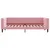 Produktbild 3 för Dagbädd rosa 80x200 cm sammet