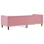 Produktbild 5 för Dagbädd rosa 80x200 cm sammet