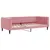 Produktbild 2 för Dagbädd rosa 90x200 cm sammet