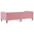 Produktbild 5 för Dagbädd rosa 90x200 cm sammet