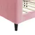 Produktbild 6 för Dagbädd rosa 90x200 cm sammet