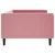 Produktbild 4 för Dagbädd rosa 100x200 cm sammet