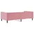 Produktbild 5 för Dagbädd rosa 100x200 cm sammet