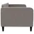 Produktbild 4 för Dagbädd taupe 80x200 cm tyg