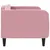Produktbild 4 för Dagbädd rosa 80x200 cm sammet