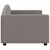 Produktbild 4 för Dagbädd taupe 80x200 cm tyg