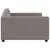 Produktbild 4 för Dagbädd taupe 100x200 cm tyg