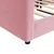 Produktbild 6 för Dagbädd rosa 80x200 cm sammet