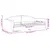 Produktbild 8 för Dagbädd rosa 100x200 cm sammet
