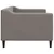 Produktbild 4 för Dagbädd taupe 80x200 cm tyg