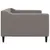 Produktbild 4 för Dagbädd taupe 90x200 cm tyg