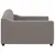 Produktbild 4 för Dagbädd taupe 100x200 cm tyg