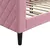 Produktbild 6 för Dagbädd rosa 80x200 cm sammet