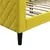 Produktbild 6 för Dagbädd gul 80x200 cm sammet