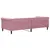 Produktbild 5 för Dagbädd rosa 90x200 cm sammet