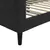 Produktbild 6 för Dagbädd svart 90x200 cm sammet