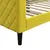 Produktbild 6 för Dagbädd gul 90x200 cm sammet