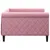 Produktbild 4 för Dagbädd rosa 100x200 cm sammet