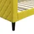 Produktbild 6 för Dagbädd gul 100x200 cm sammet