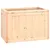 Produktbild 6 för Hamsterbur 60x35,5x42 cm massivt granträ