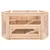 Produktbild 4 för Hamsterbur 80x40x43 cm massivt granträ